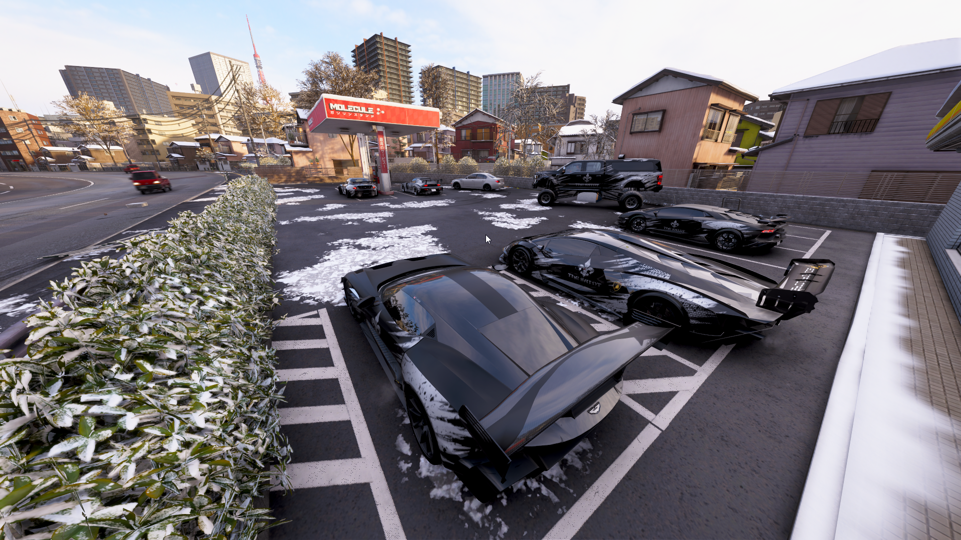 The Saint winter club meet in Forza Horizon 6